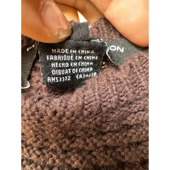 French Connection Momo Nellis Crochet Dress M NWT brown Resort Coastal Chic - Picture 9 of 10